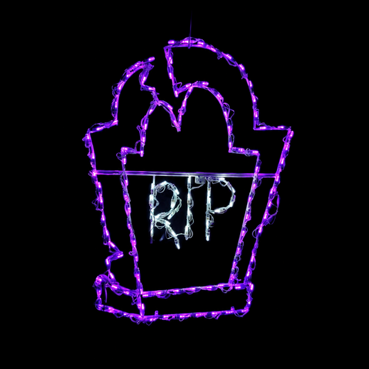 LED Tombstone Purple