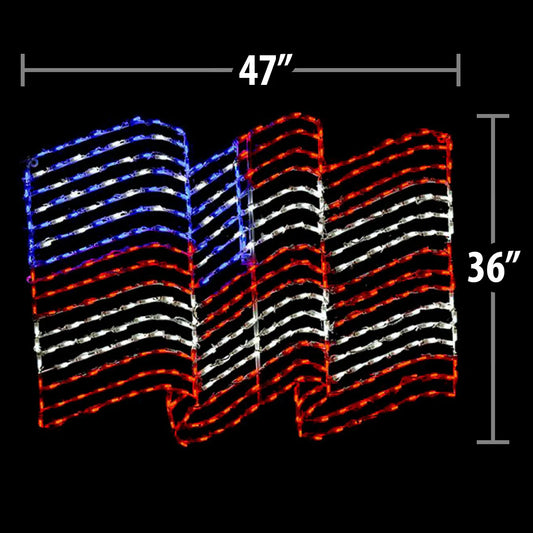 LED Waving Flag