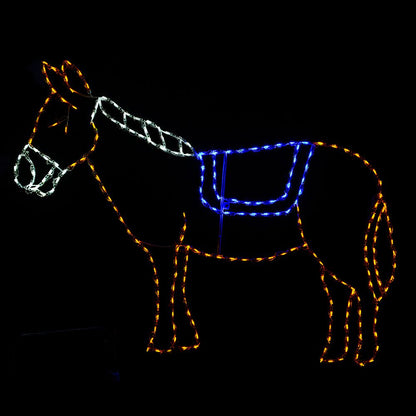 Donkey Light Box Nativity Donkey LED Display – Brite Ideas Decorating