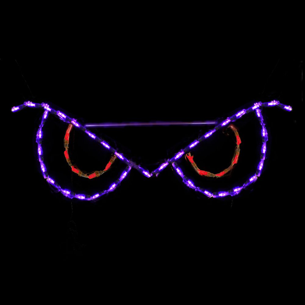 LED Spooky Eyes Red