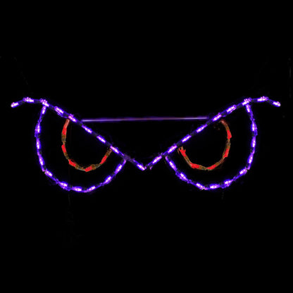 LED Spooky Eyes Red