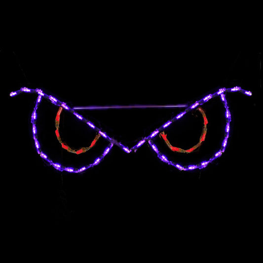 LED Spooky Eyes Red