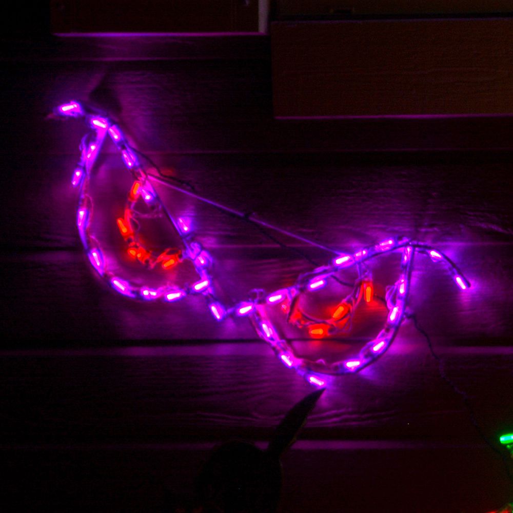 LED Spooky Eyes Red