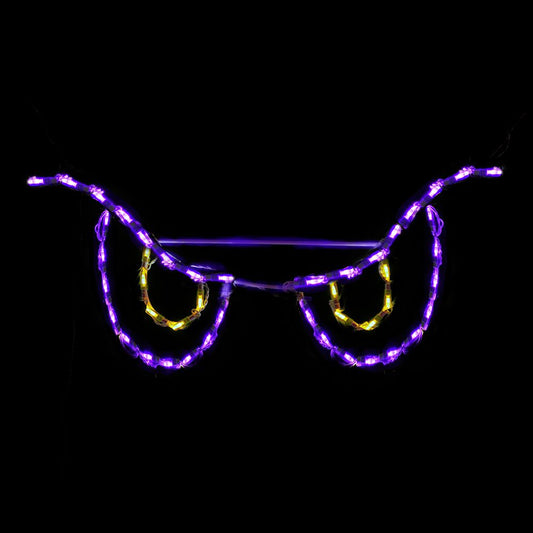 LED Spooky Eyes Yellow