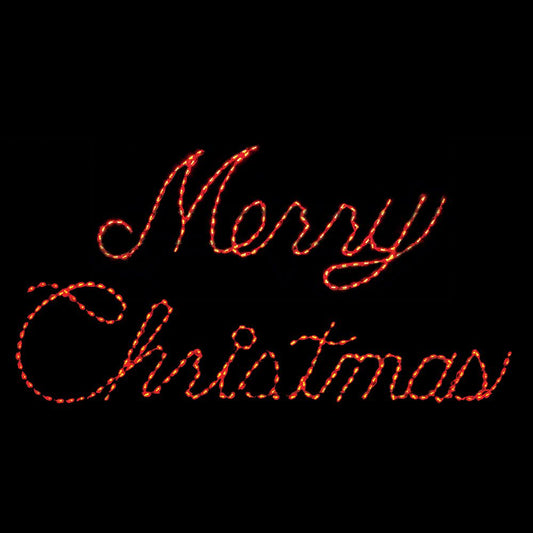 LED Merry Christmas (Red)