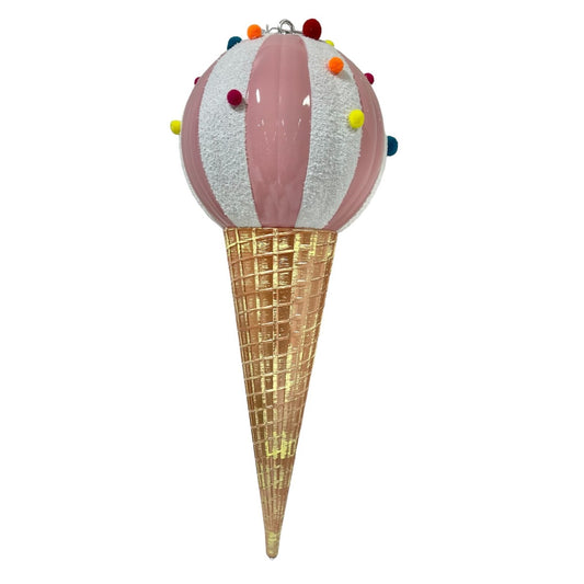 26" Pink Ice Cream Cone