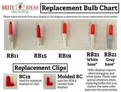 LED Replacement Bulb 25-pack - Style #11
