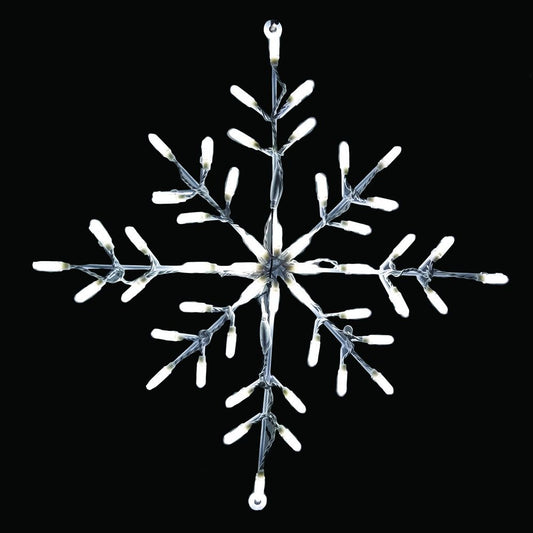 LED 18" Snowflake (White)