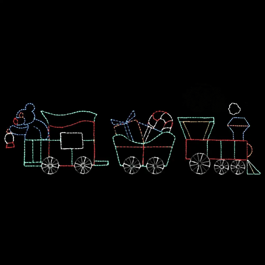 Train Set Animated LED Display (57")