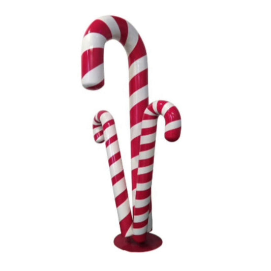 Fiberglass Candy Cane Cluster 78"