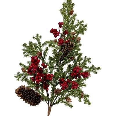 Bundle of 3: Greens with Cones & Berries