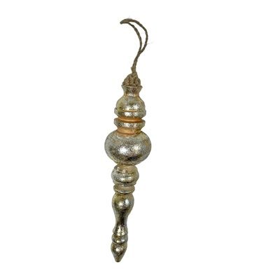 Bundle of 7: Wood Finial with 1 Sphere Ornament