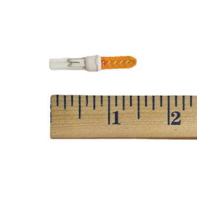 LED Replacement Bulb 21 Style Orange - White Base (Pack of 25)