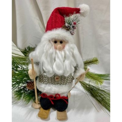Santa on Skis