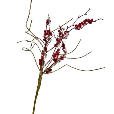 Bundle of 4: Posable Snowy Berry Pick