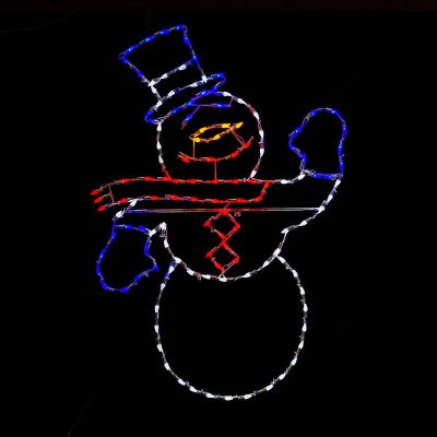 LED C7 Snowman