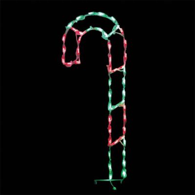 LED Candy Cane (Red/Green)