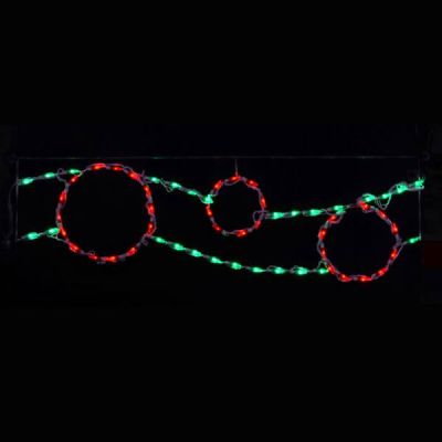 LED Ornament Ribbon RG