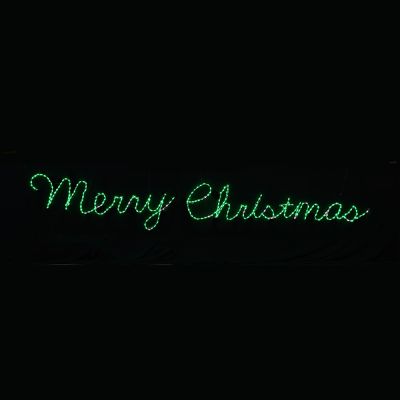 Merry Christmas Sign with RGB Lights and Controller