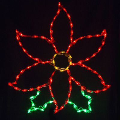 LED Poinsettia (small)