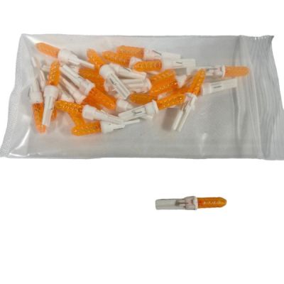 LED Replacement Bulb 21 Style Orange - White Base (Pack of 25)