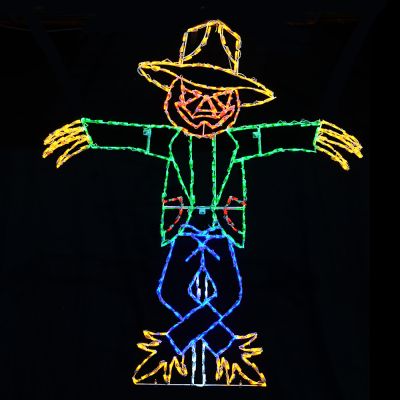 LED Scary Terry Scarecrow