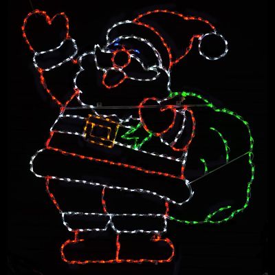 LED Jolly Santa