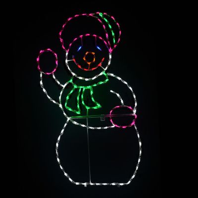 LED Snow Woman