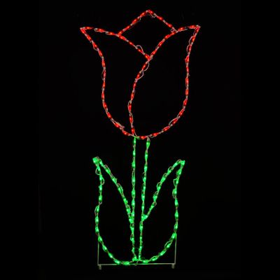 LED Tulip Red