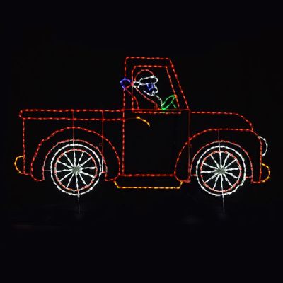Santa in Truck