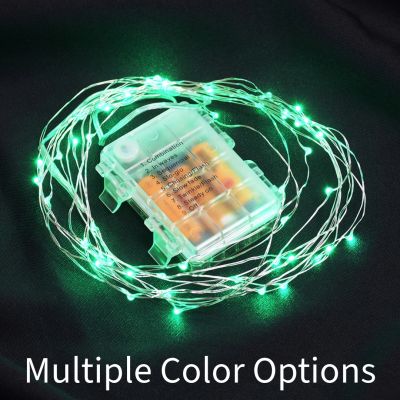 Wire Lights - 50 Bulbs Battery Operated 16'