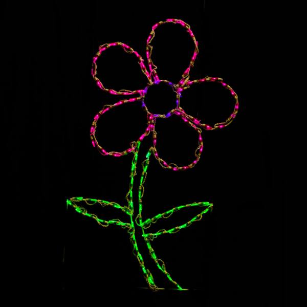 LED Daisy Pink