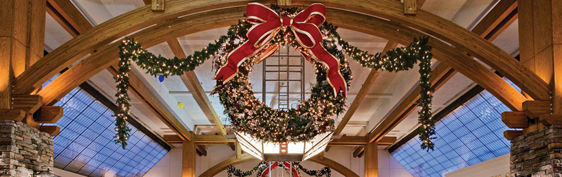 C9 Bulbs Bulk on Wreath and Garland in Hotel in Bellevue, NE, Gretna, NE, Omaha, Papillion, NE, Valley, NE 